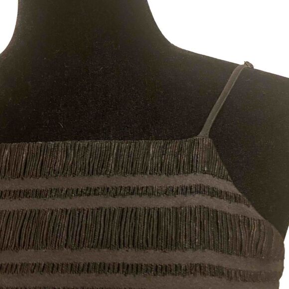 Gianni Bini Black Bodycon‎ Spaghetti Strap Georgie Dress Size Small - Picture 6 of 11